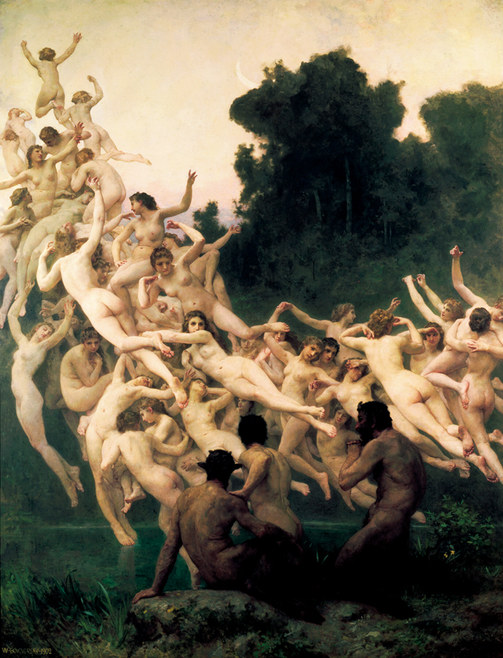  阿道夫·布格罗 Adolphe Bouguereau —— 山岳众女神俄瑞阿得